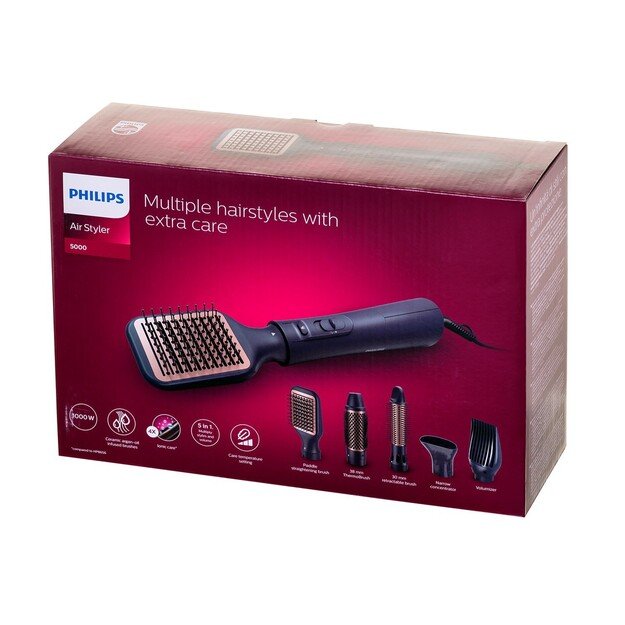 Philips 5000 series BHA530 Hair styling kit Warm Black 1000 W 2 m 10