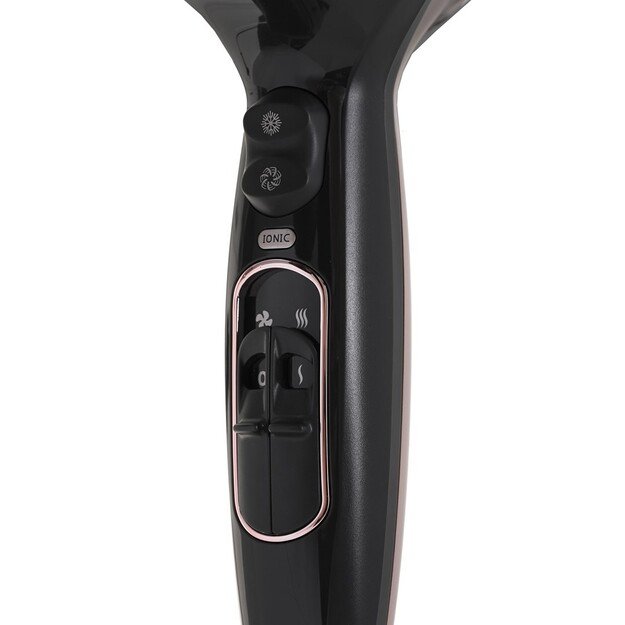 Remington D5706 hair dryer 2200 W Black, Pink gold 5