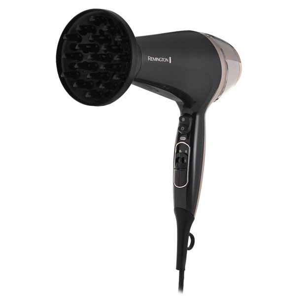 Remington D5706 hair dryer 2200 W Black, Pink gold 9