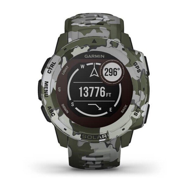 Garmin Instinct Solar Camo Edition MIP Digital 128 x 128 pixels Camouflage GPS (satellite) 4