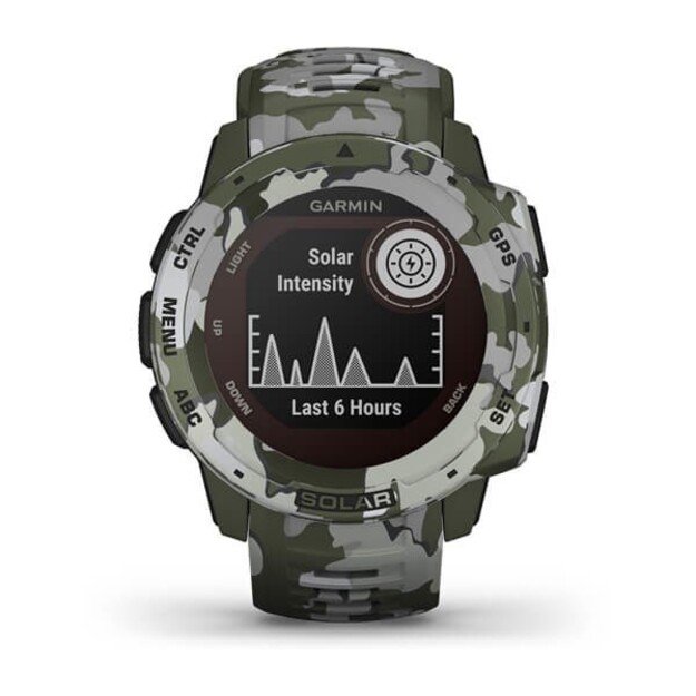 Garmin Instinct Solar Camo Edition MIP Digital 128 x 128 pixels Camouflage GPS (satellite) 9
