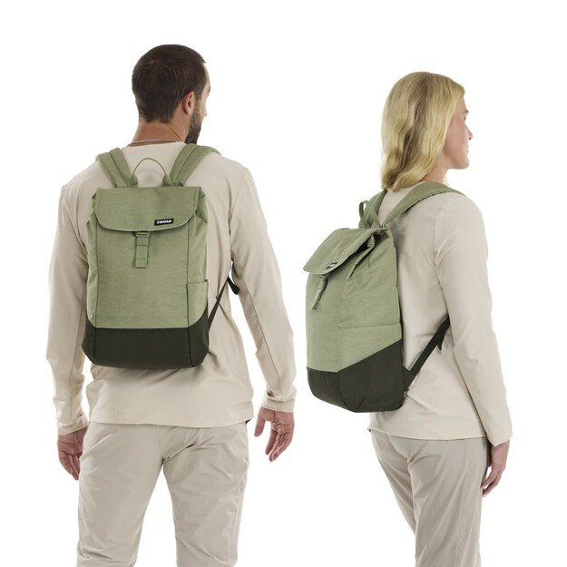 Thule 5451 Lithos Backpack 16L Quiet Green/Darkest Green 7