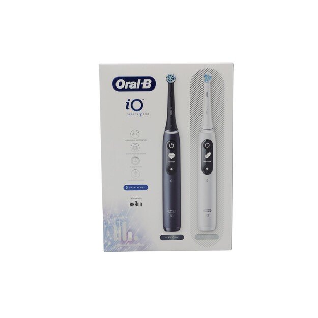 Braun Oral-B iO Series 7 Duo Onyx/White