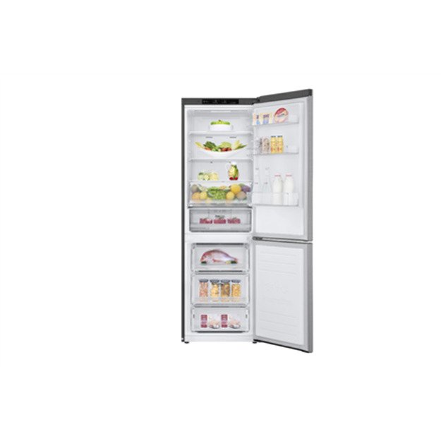 LG | GBB61PZJMN | Refrigerator | Energy efficiency class E | Free standing | Combi | Height 186 cm | No Frost system | Fridge ne