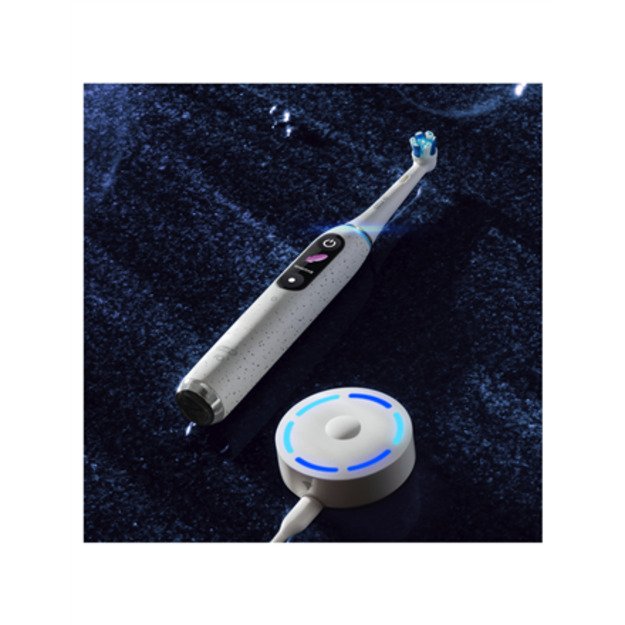 Oral-B | iO10 Series | Electric Toothbrush | Rechargeable | For adults | ml | Number of heads | Stardust White | Number of brush