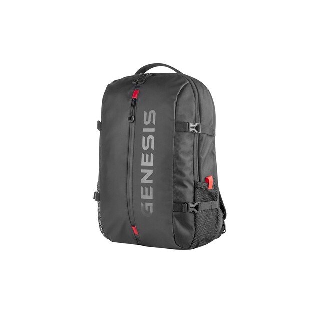 Genesis | Pallad 410 | Laptop Backpack | Backpack | Black | Shoulder strap 7