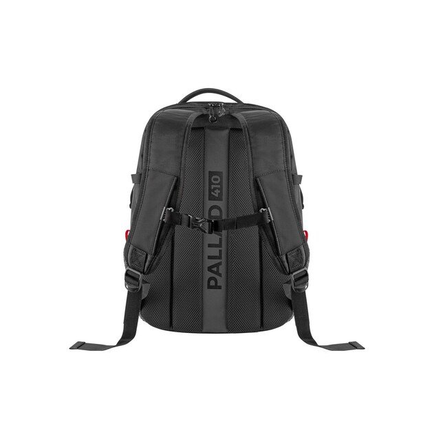 Genesis | Pallad 410 | Laptop Backpack | Backpack | Black | Shoulder strap 2
