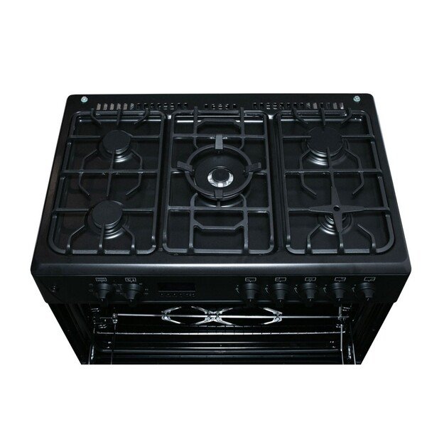 KWGE-K90 CHEFF MODERN gas/electric cooker Black