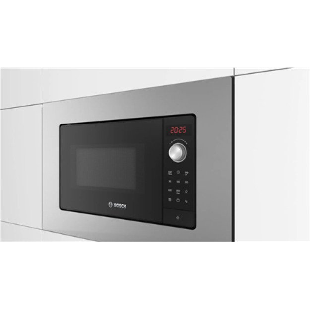 Bosch | BFL623MS3 | Microwave Oven | Built-in | 20 L | 800 W | Stainless steel