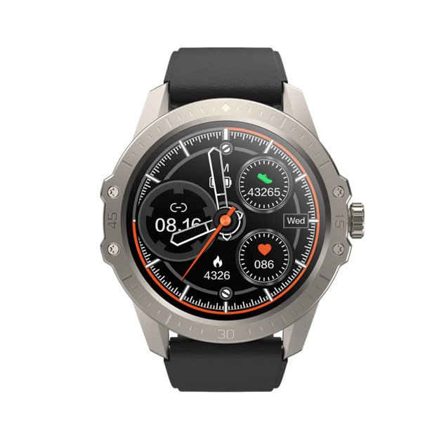 Kumi GW2 silver smartwatch