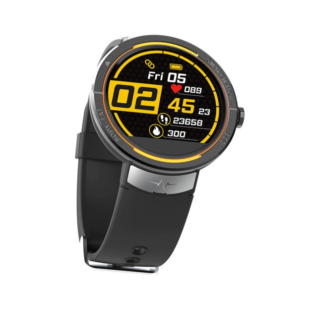Kumi KU5 smartwatch black