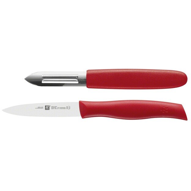 Peeler + Knife ZWILLING 38634-000-0 red