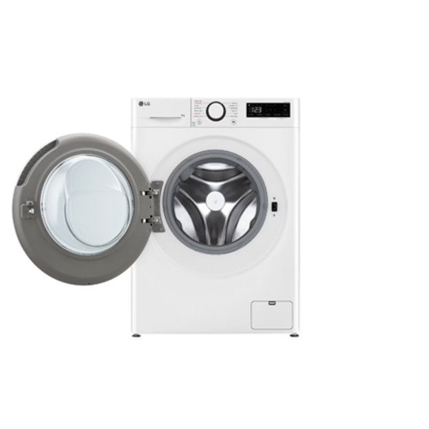 LG | F2WR508S0W | Washing Machine | Energy efficiency class A-10% | Front loading | Washing capacity 8 kg | 1200 RPM | Depth 47.