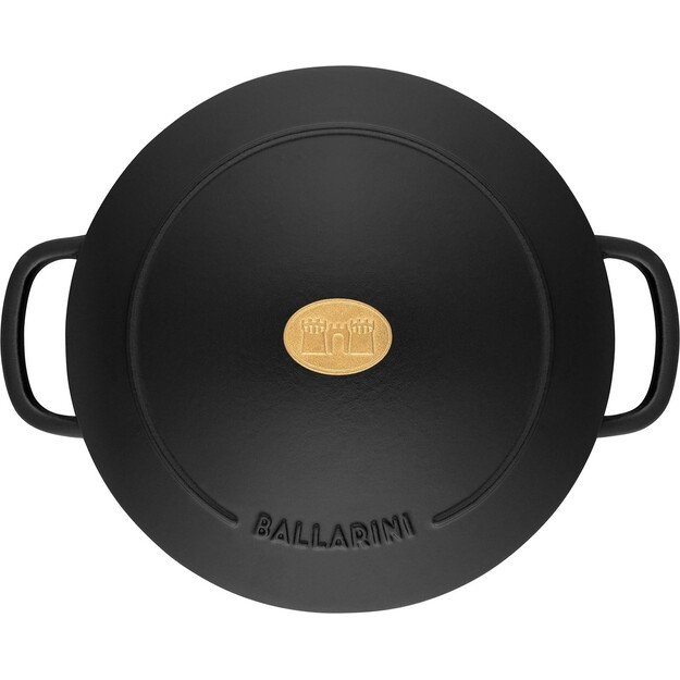 BALLARINI BELLAMONTE round cast iron pot 75003-542-0 - 5.5 ltr black