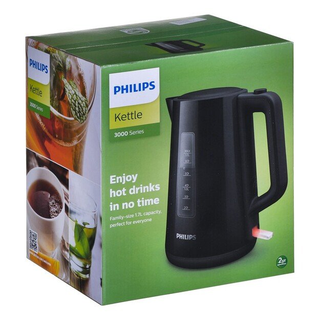 Philips HD9318/20 electric kettle 1.7 L 2200 W Black 1