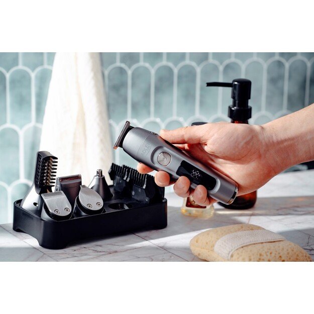 Adler | Grooming 6 in 1 Set | AD 2944 | Cordless | Number of length steps 6 | Stainless Steel/Black 1
