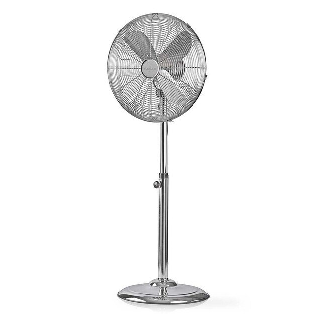 Standing Fan Nedis 50W Chrome