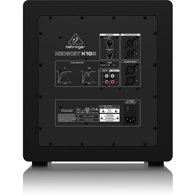 Behringer K10S Black Active subwoofer 2