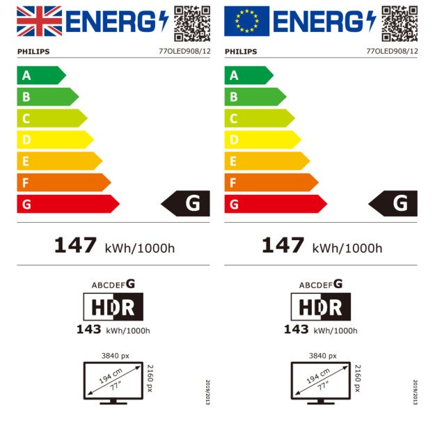 Televizorius PHILIPS OLED 77OLED908/12