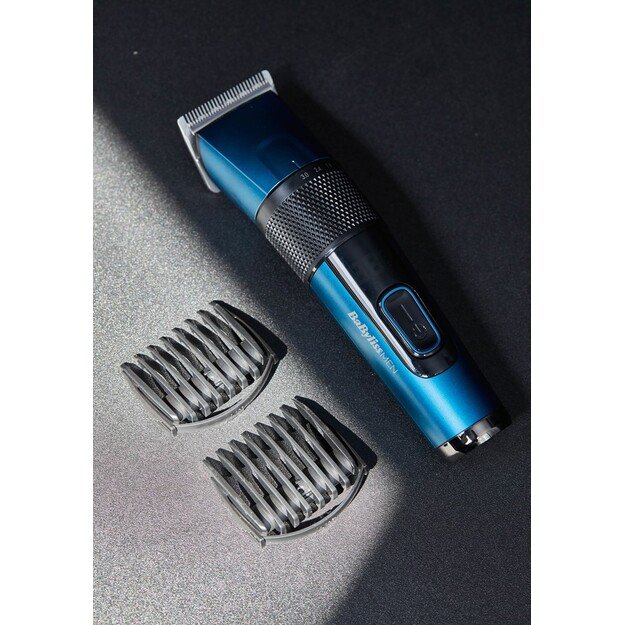 BaByliss Japanese Steel Digital Hair Clipper Black, Teal 45 Lithium-Ion (Li-Ion)