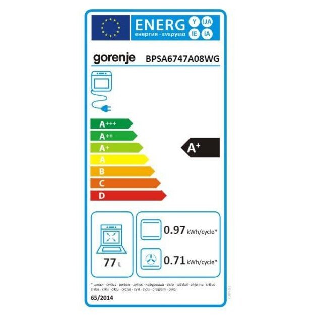 GORENJE BPSA6747A08WG