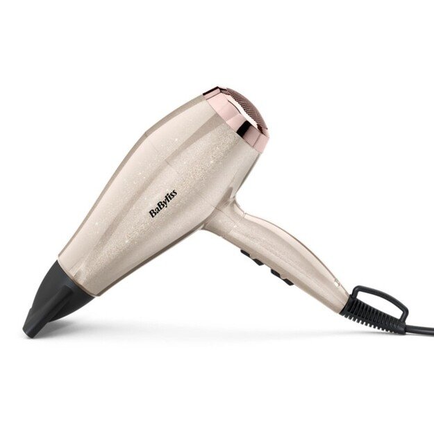 BaByliss 5914PE hair dryer 2000 W Black, Gold, Rose gold