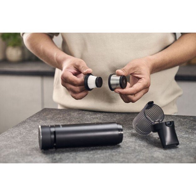 Zwilling Starter Set: Cordless Vacuum + Battery Black