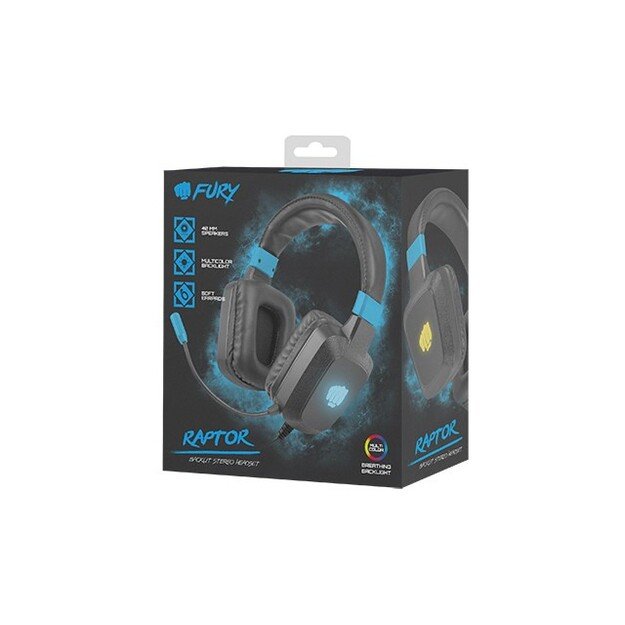 Fury | Gaming Headset | Raptor | Wired | On-Ear