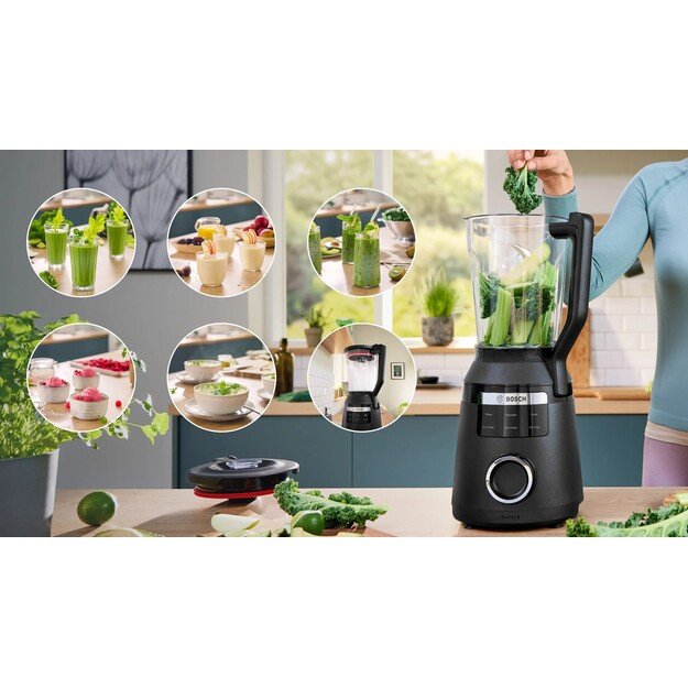 Bosch Serie 6 MMB6652B blender 2 L Tabletop blender 1800 W Black