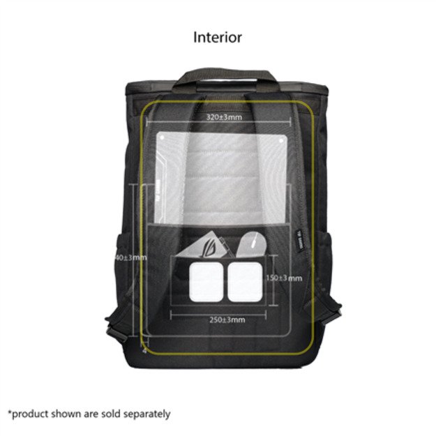 Asus BP4701 ROG BACKPACK/15_17 | Asus BP4701 | Notebook carrying backpack | Fits up to size 17   | Backpack | Black