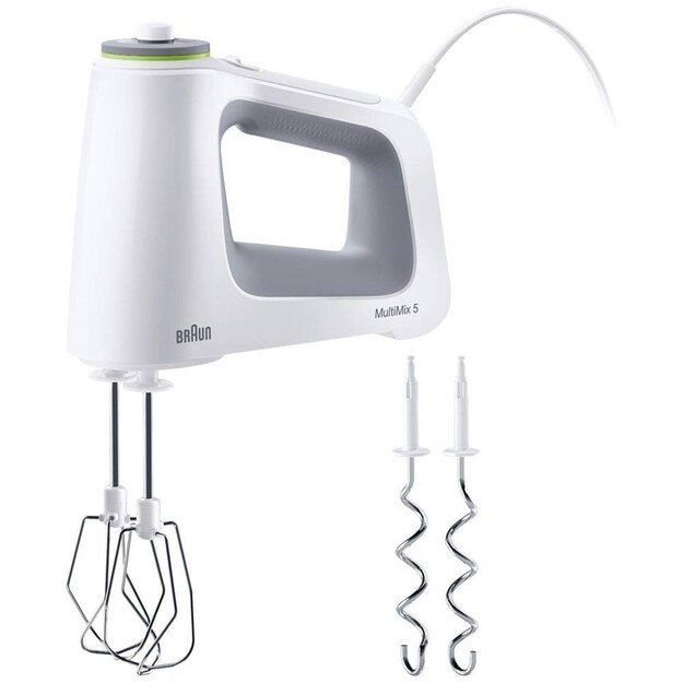Braun HM 5000 WH Hand mixer 700 W Grey, White 1