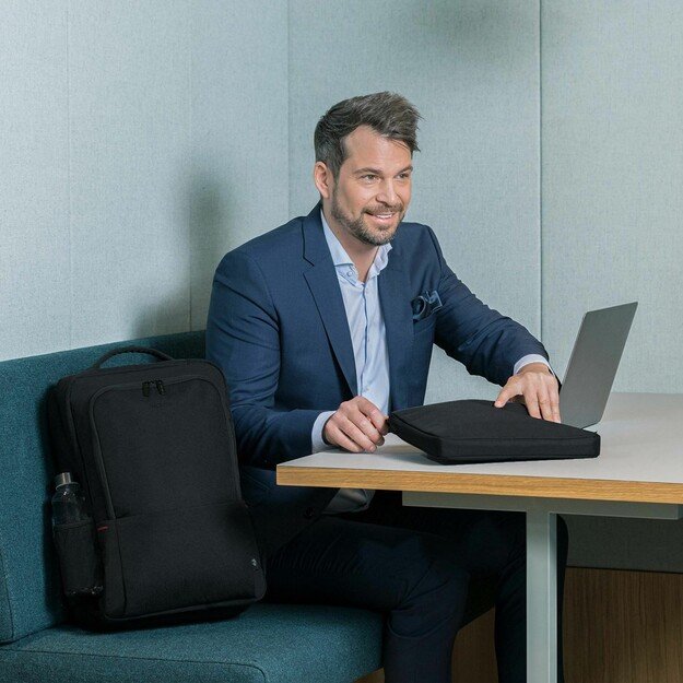 DICOTA Eco Backpack Plus BASE 39.6 cm (15.6 ) Black