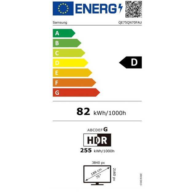 SAMSUNG QE75QN70FAUXXH