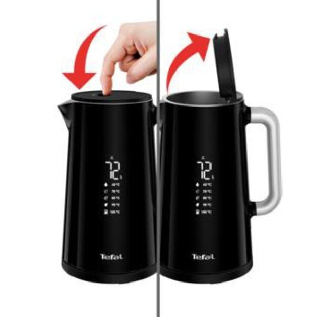 TEFAL Kettle | KO8518 | Electric | 1800 W | 1.7 L | Plastic | 360&deg; rotational base | Black