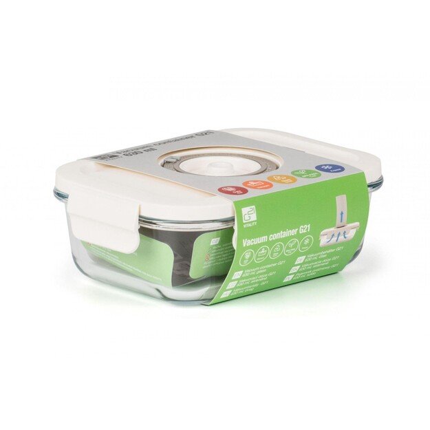 Vakuuminis stiklinis indas G21, 600971, 630 ml 7