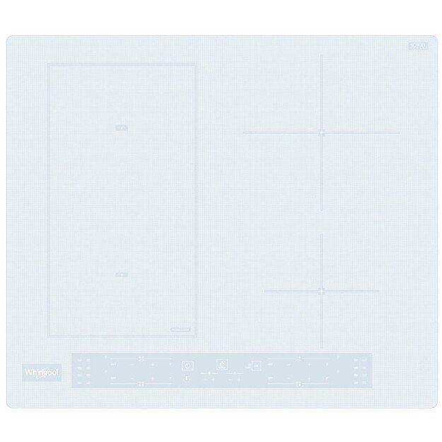 Whirlpool WL B4560 NE/W White Built-in 59 cm Zone induction hob 4 zone(s)