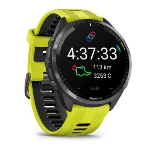 Garmin Forerunner 965 3.56 cm (1.4 ) AMOLED 47 mm Digital 454 x 454 pixels Touchscreen Yellow Wi-Fi GPS (satellite) 6