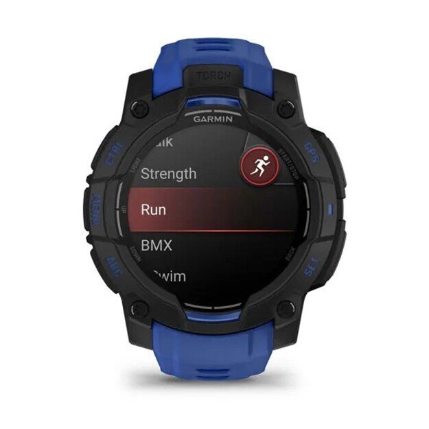 Garmin Instinct 3 3.05 cm (1.2 ) AMOLED 45 mm Digital 390 x 390 pixels Black GPS (satellite) 15