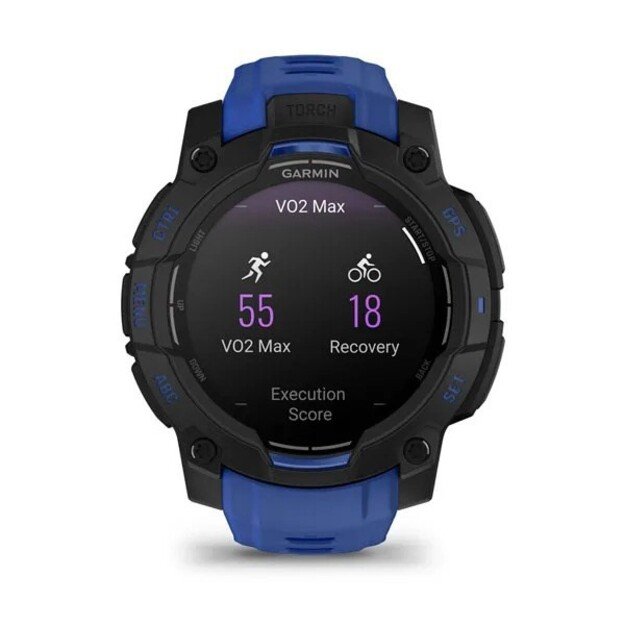 Garmin Instinct 3 3.05 cm (1.2 ) AMOLED 45 mm Digital 390 x 390 pixels Black GPS (satellite) 6