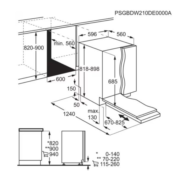 Indaplovė ELECTROLUX EEG88600W