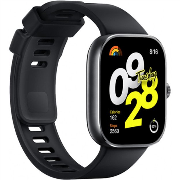 Redmi Watch 4 | Smart watch | GPS (satellite) | AMOLED | 1.97  | Waterproof | Obsidian Black