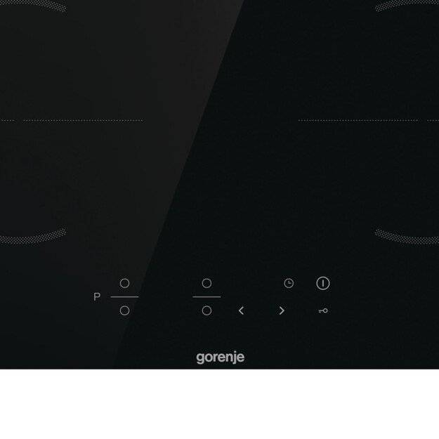 Gorenje GI6401BSCE Black Built-in 59 cm Zone induction hob 4 zone(s)