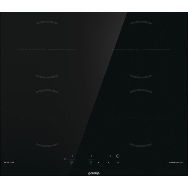 Gorenje GI6401BSCE Black Built-in 59 cm Zone induction hob 4 zone(s)