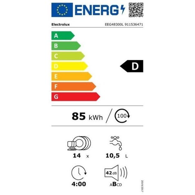 ELECTROLUX EEG48300L