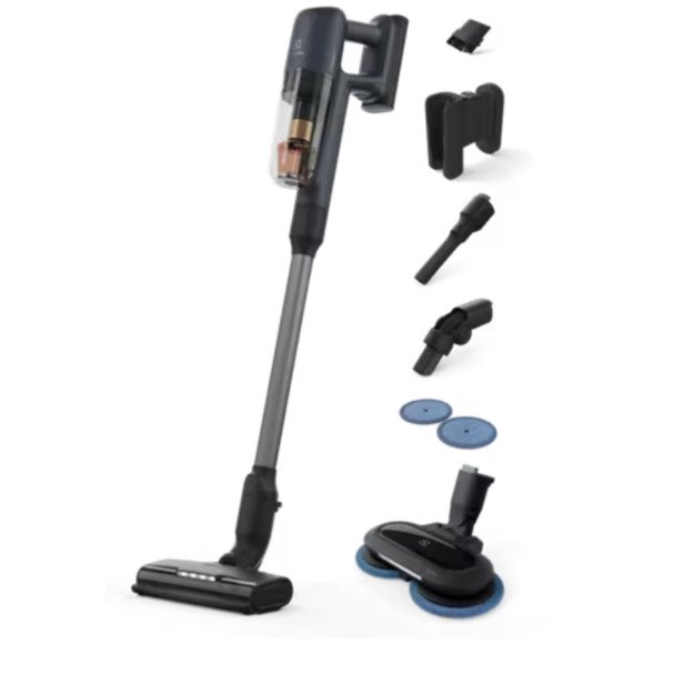 Electrolux EP71B14WET stick vacuum/electric broom Battery Dry&wet Bagless 0.3 L Blue