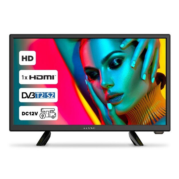 TV Kiano Slim 19  HD Ready, D-LED, DVB-T2