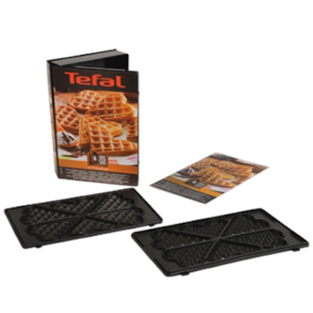 TEFAL XA800612 Heart shape Waffle plates | TEFAL | XA800612 | Black