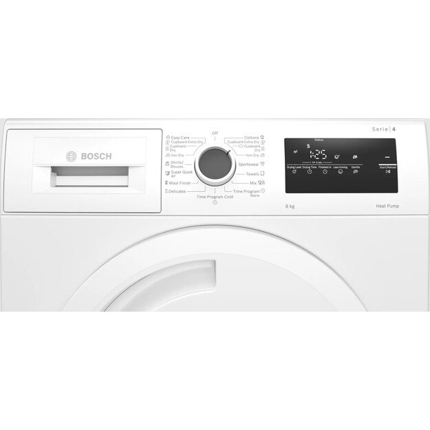 Bosch Serie 4 WTH83252PL tumble dryer Freestanding Front-load 8 kg A++ White