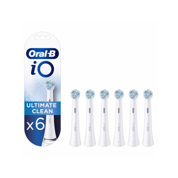 Oral-B | Toothbrush replacement | iO Ultimate Clean | Heads | For adults | Number of brush heads included 6 | Number of teeth br