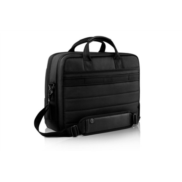 Dell | 460-BCQL | Premier | Fits up to size 15   | Messenger - Briefcase | Black with metal logo | Shoulder strap